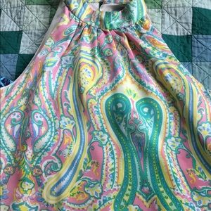 J. McLaughlin Silk Halter